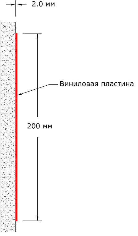 Безкаркасный отбойник для стен ТР-200